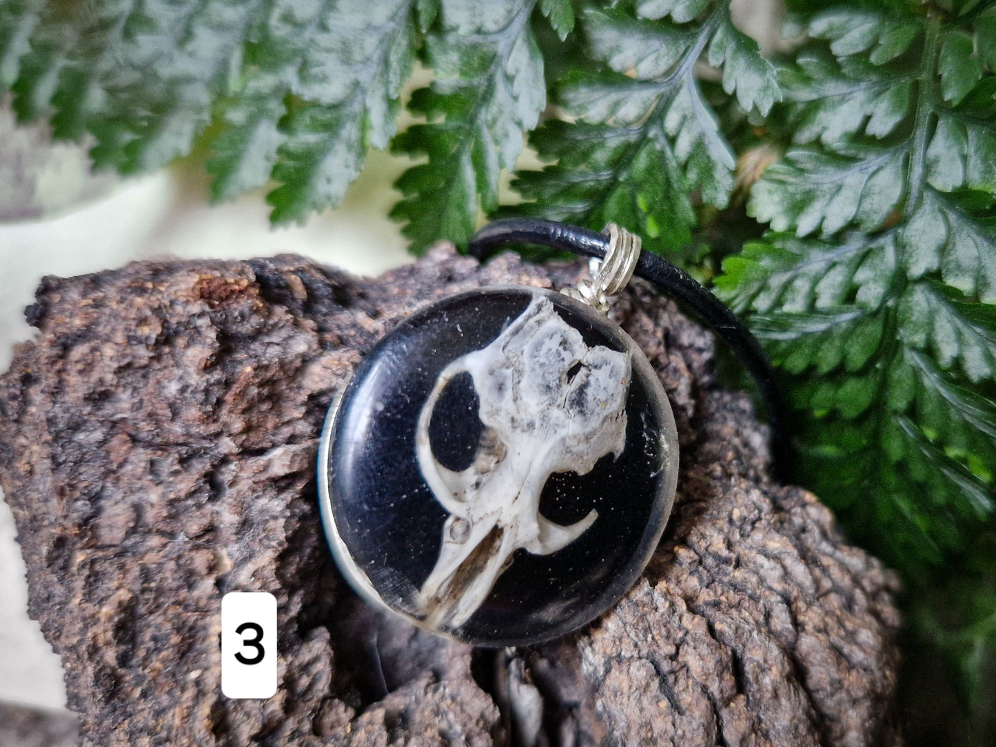 Mouse skull pendants