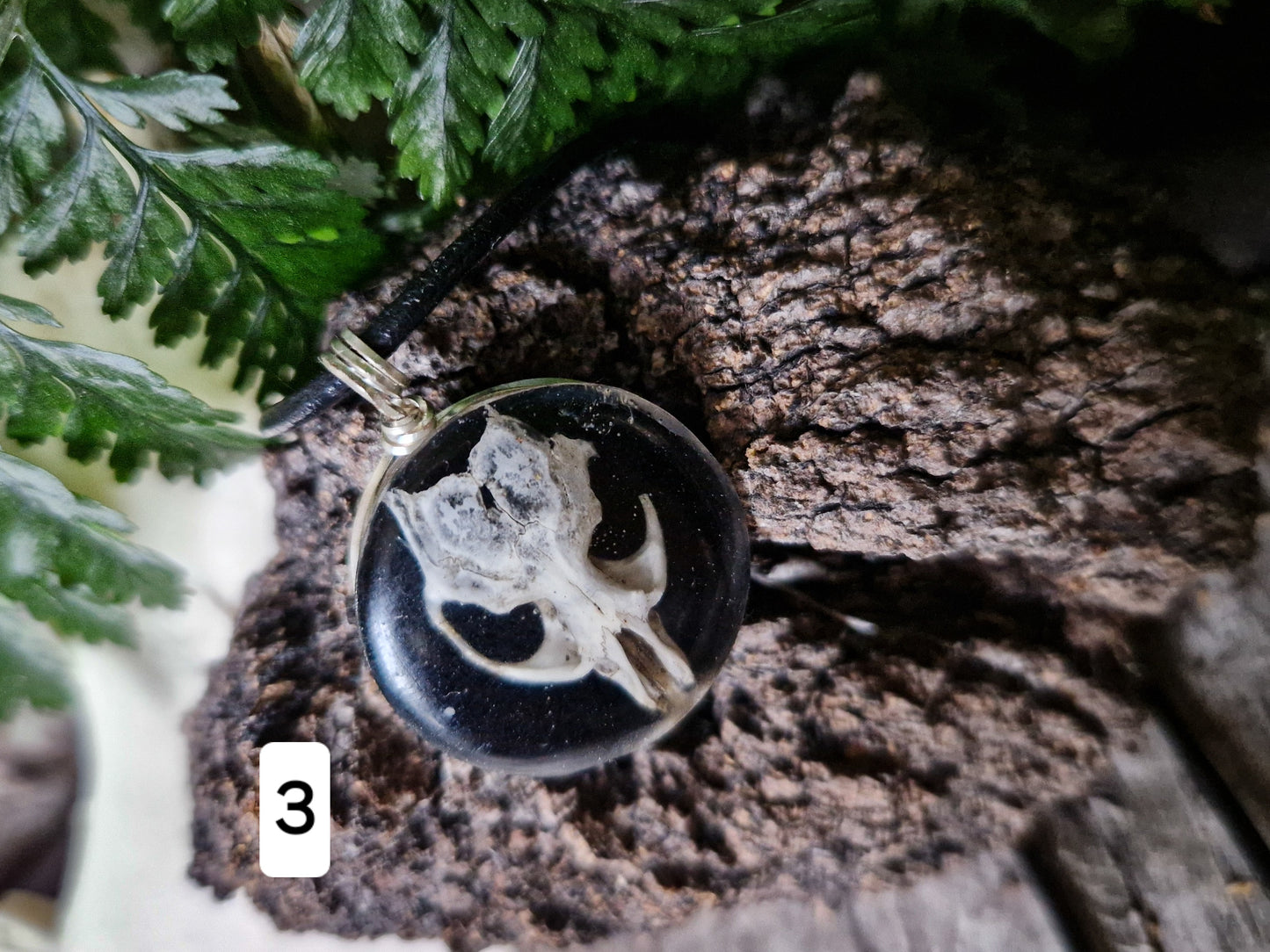 Mouse skull pendants