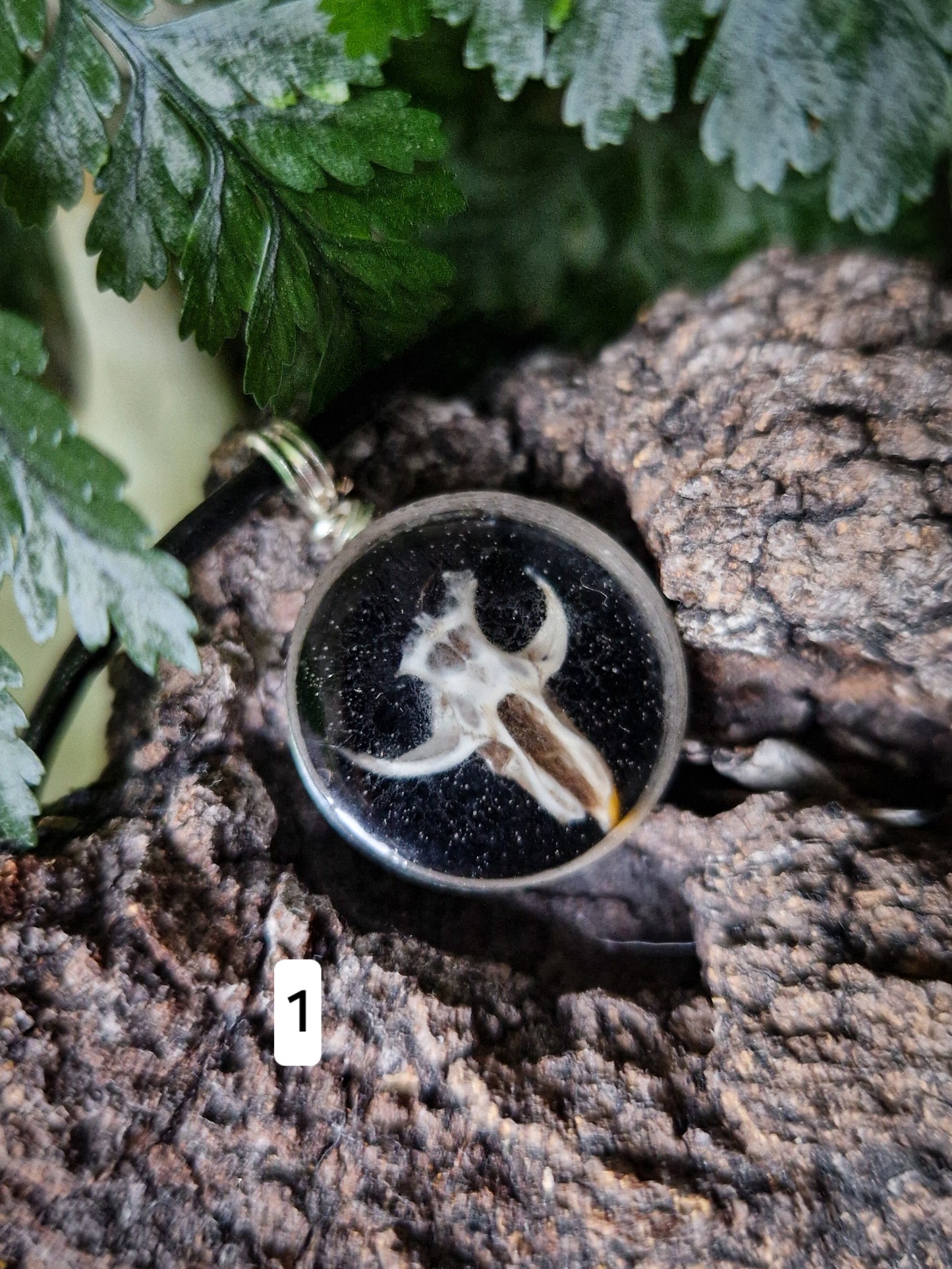 Mouse skull pendants