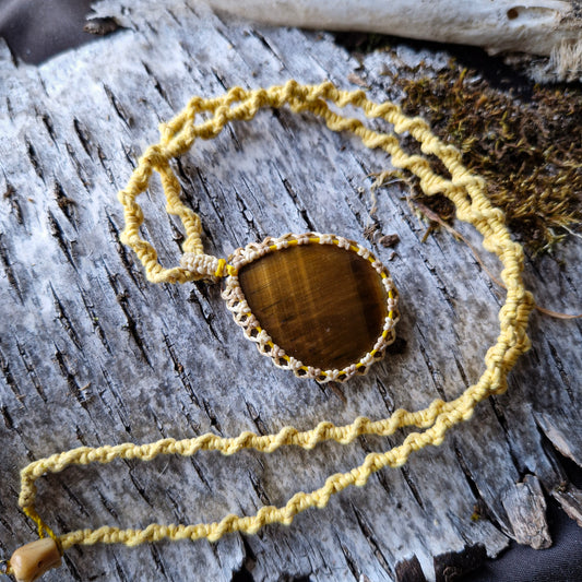 tiger eye necklace