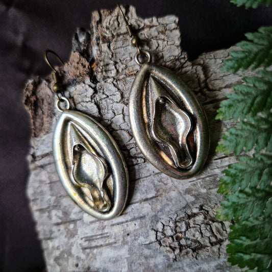 Vulva earrings